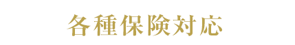 各種保険対応